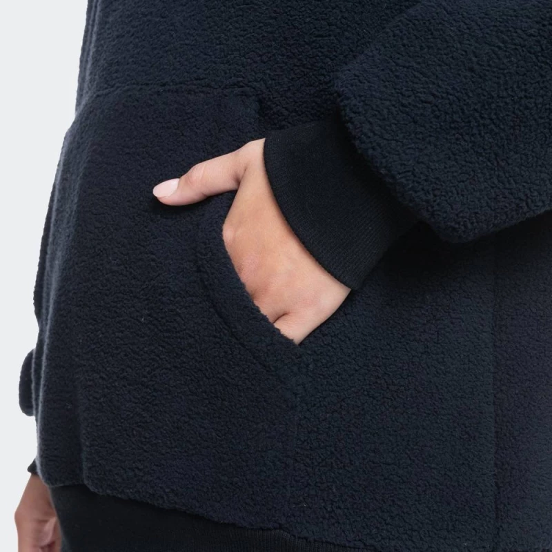 Roxy Call Me Sherpa Fleece Hoodie - ERJPF03085-KVJ0