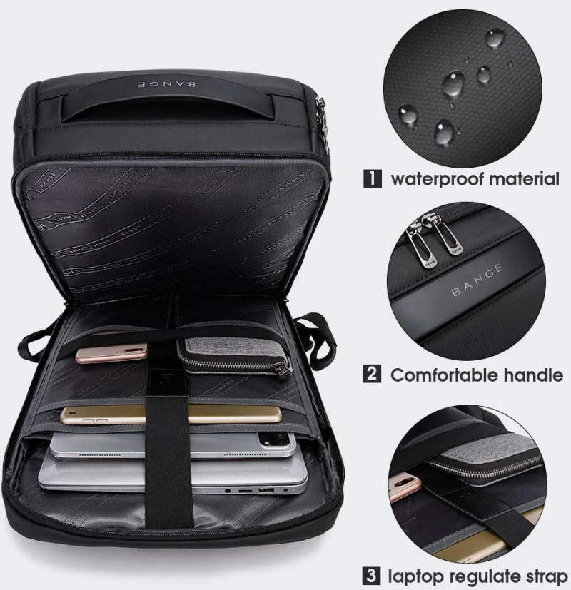 BANGE BACKPACK - 2517-GREY