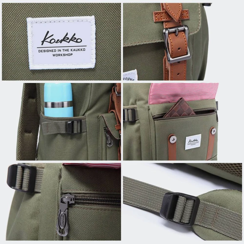 KAUKKO BACKPACK - EP5-ARMY-GREEN