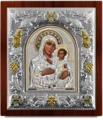 Ασημένια εικόνα ΙΕΡΟΣΟΛΥΜΙΤΙΣΣΑ  15x13cm