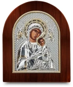 Ασημένια εικόνα AΜΟΛΥΝΤΟΣ  19x15,5cm