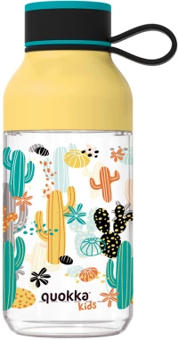 Quokka Ice Kids with strap - Tritan bottle 430 ml (Cactus)
