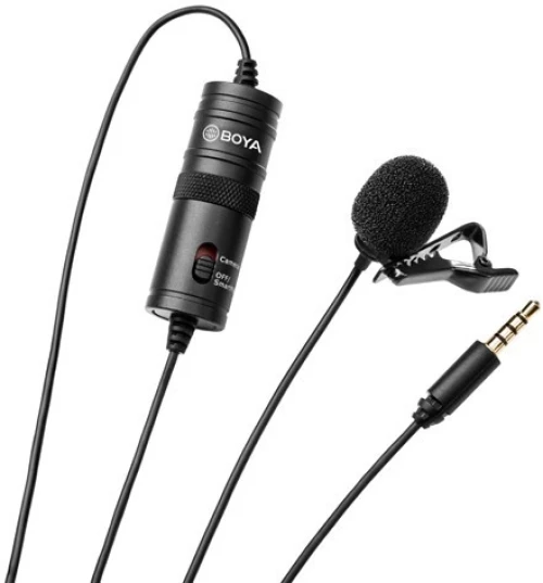 BOYA BY-M1 wired mic Universal Lavalier Microphone