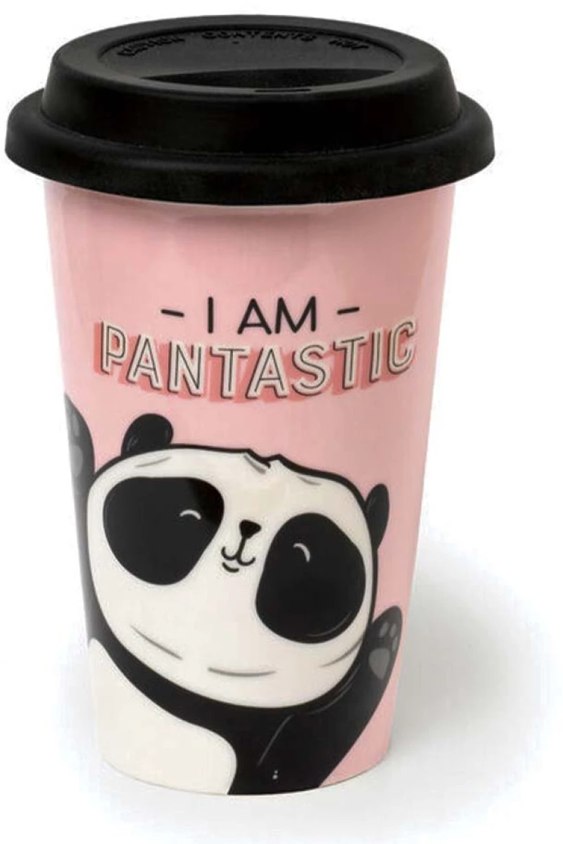 Legami Tu vuò fa' l'americano AME0016 ποτήρι με καπάκι Pantastic