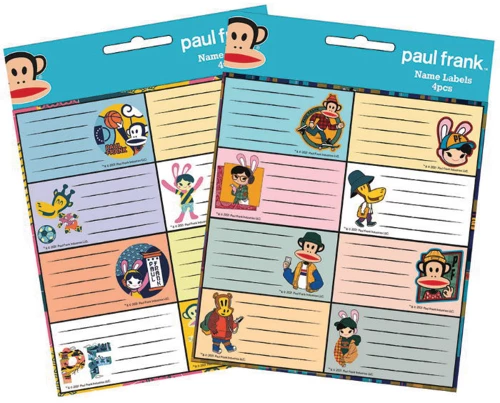 Gim 775-28346 σχολικές ετικέτες 32τμχ Paul Frank
