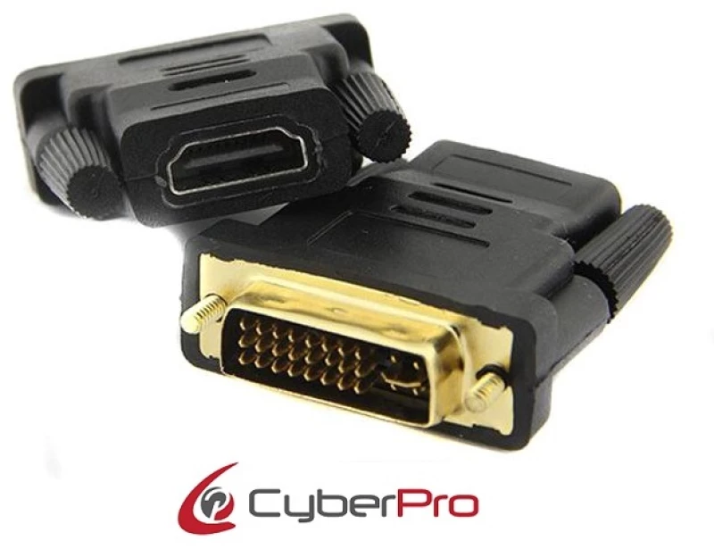 CYBERPRO CP-DH01 Αντάπτορας DVI-I (DL) Male - HDMI Female