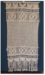 Κουρτίνα μακραμέ 80x175