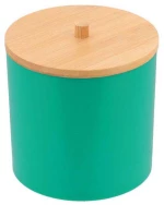 Δοχείο με καπάκι bamboo πράσινο