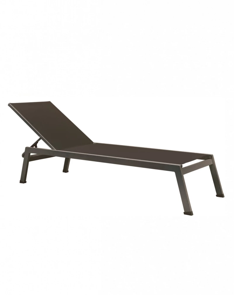 Sun-Lounger/Alu  Martinique - Αλουμίνιο - 198x62x35 cm