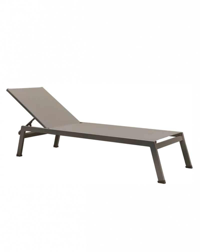 Sun-Lounger/Alu  Martinique - Αλουμίνιο - 198x62x35 cm