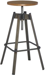 Barstool TN-494/W - Μέταλλο - 41x41x0 cm