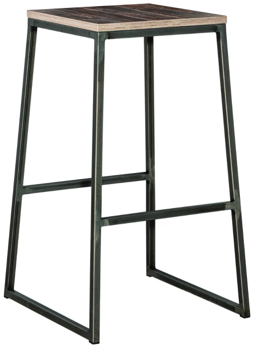 Barstool Monro/S - Μέταλλο - 48x46x77 cm