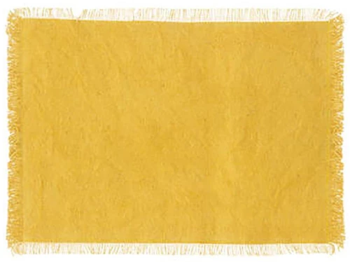 Σουπλά βαμβακερό MAHA κίτρινο 45x30