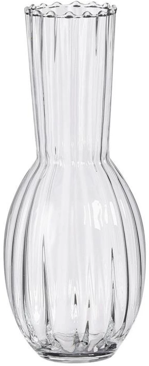 Βάζο γυάλινο SISSY rib 14X35