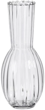 Βάζο γυάλινο SISSY rib 14X35