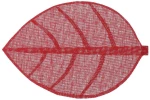Σουπλά σχέδιο/α ΦΥΛΛΟ κόκκινο 50x33