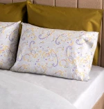 Μαξιλαροθήκες "Luna" Lily - Grey, 50x70