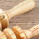 Ξύλινος Κύλινδρος για Μασάζ και Μαδεροθεραπεία Body Massage Wood Roller 38cm
