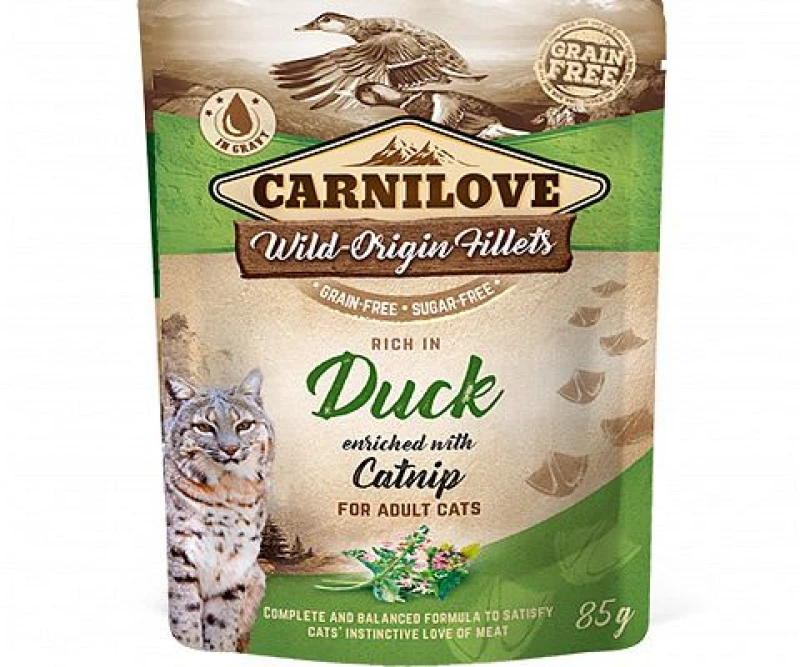 Brit Carnilove Pouches 85gr Turkey enriched with Valerian Root  85gr
