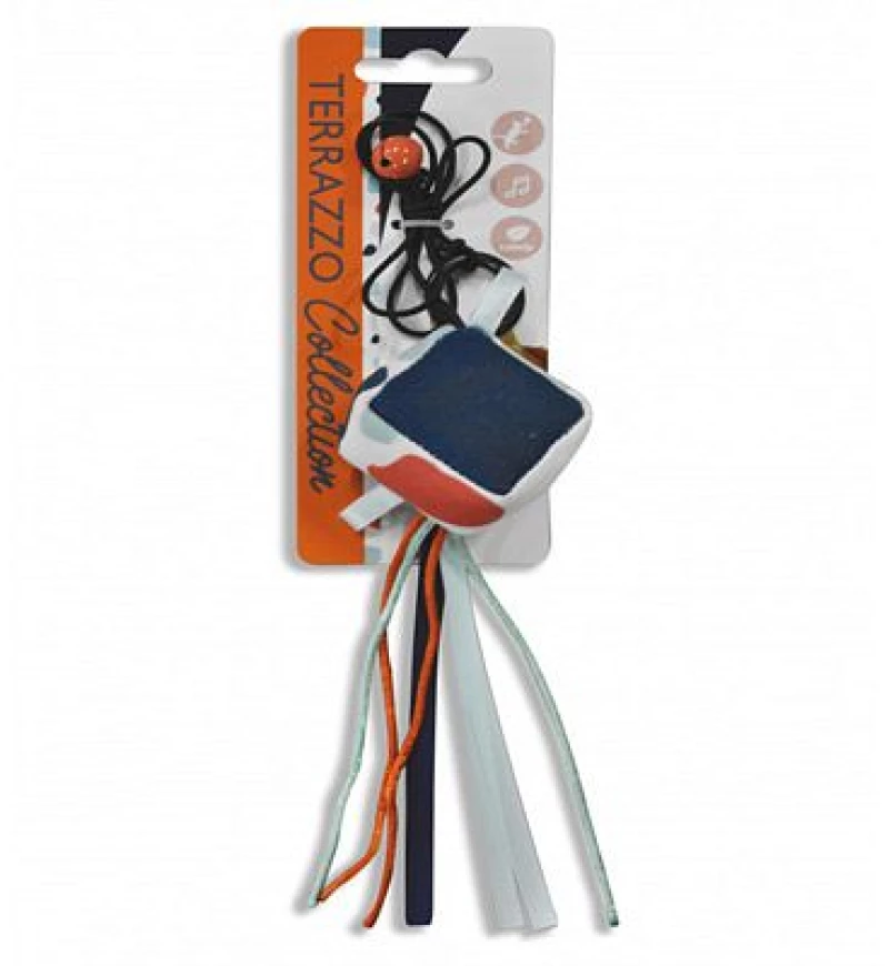 Terrazzo Collection Hanging Παιχνίδι Γάτας με Catnip & Κουδούνι 76cm
