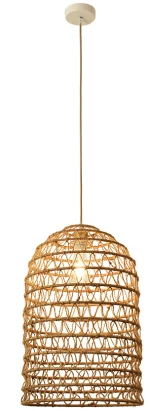 InLight Κρεμαστό Φωτιστικό από σχοινί 1xE27 D:20cm (4048-C)
