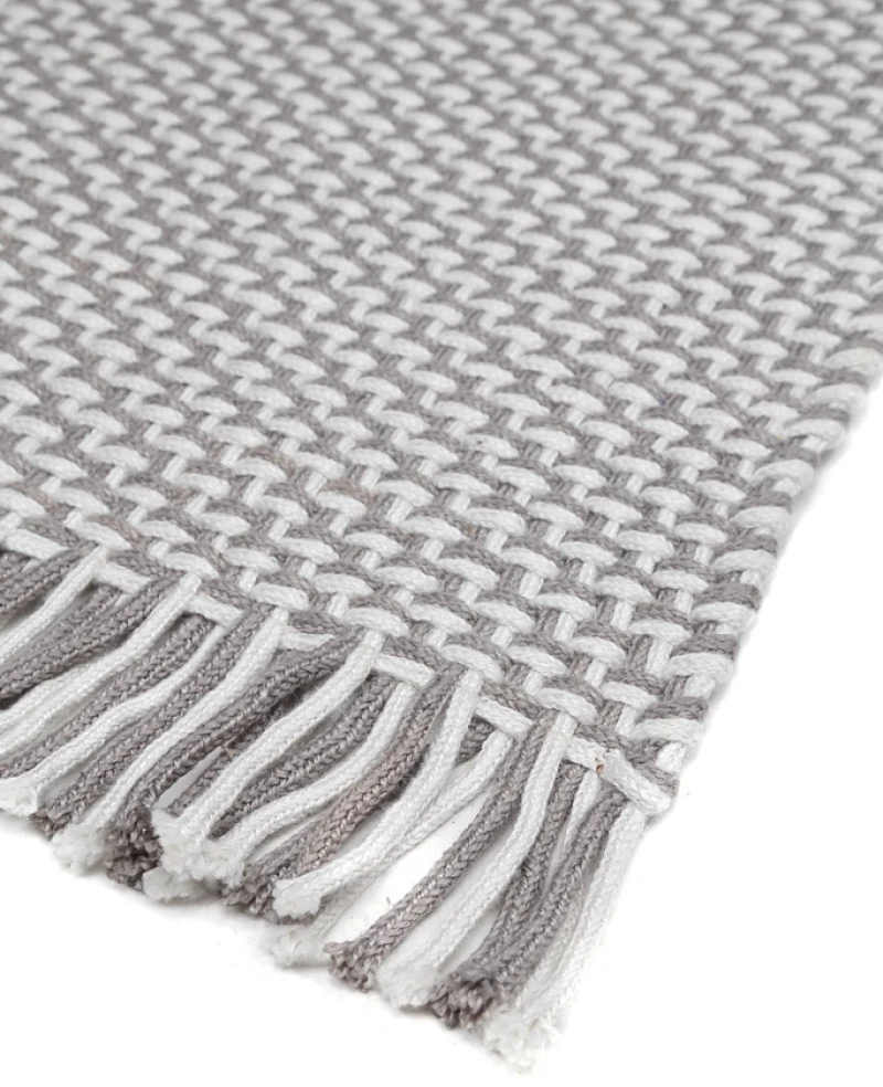 Χαλί Duppis OD2 White Grey Royal Carpet - 60 x 90 cm