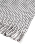 Χαλί Duppis OD2 White Grey Royal Carpet - 60 x 90 cm