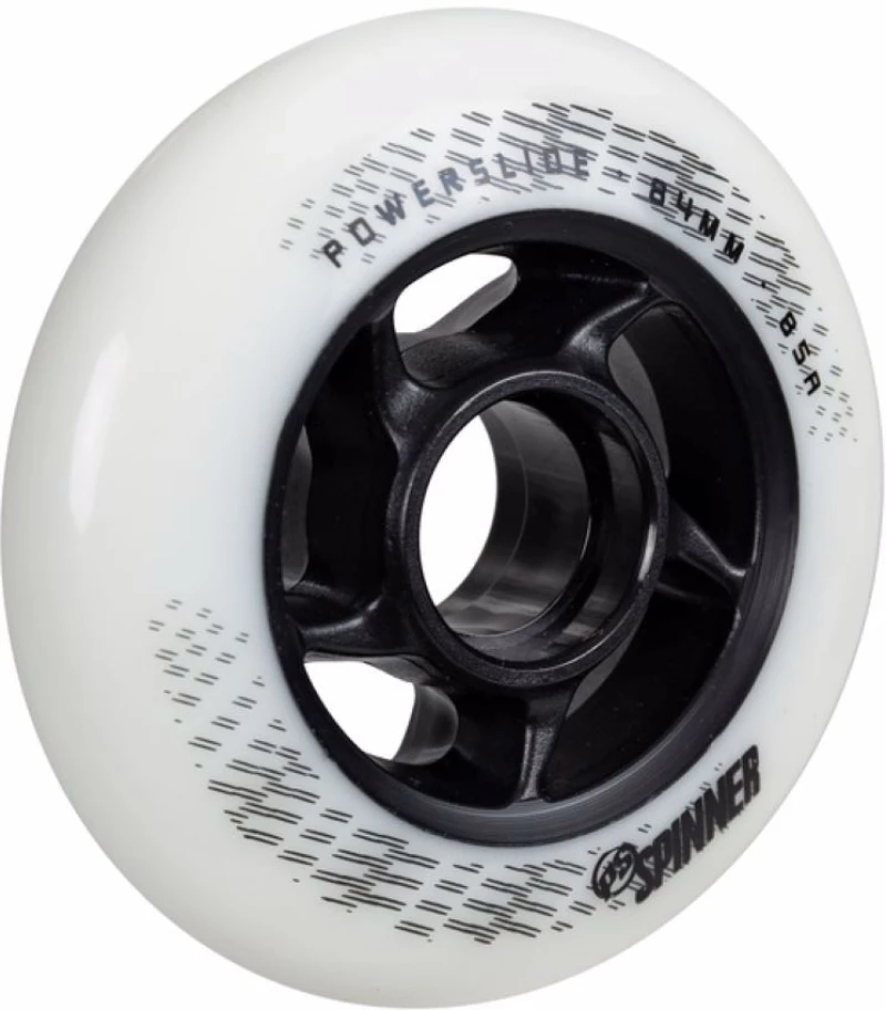 Powerslide Spinner Ροδάκια 84χιλ. - Λευκό