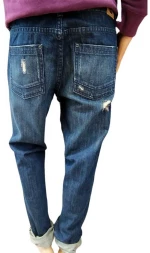 Γυναικείο παντελόνι τζην Insight ManOMan Denim IndigoTrash