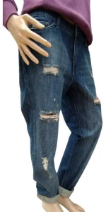 Γυναικείο παντελόνι τζην Insight ManOMan Denim IndigoTrash