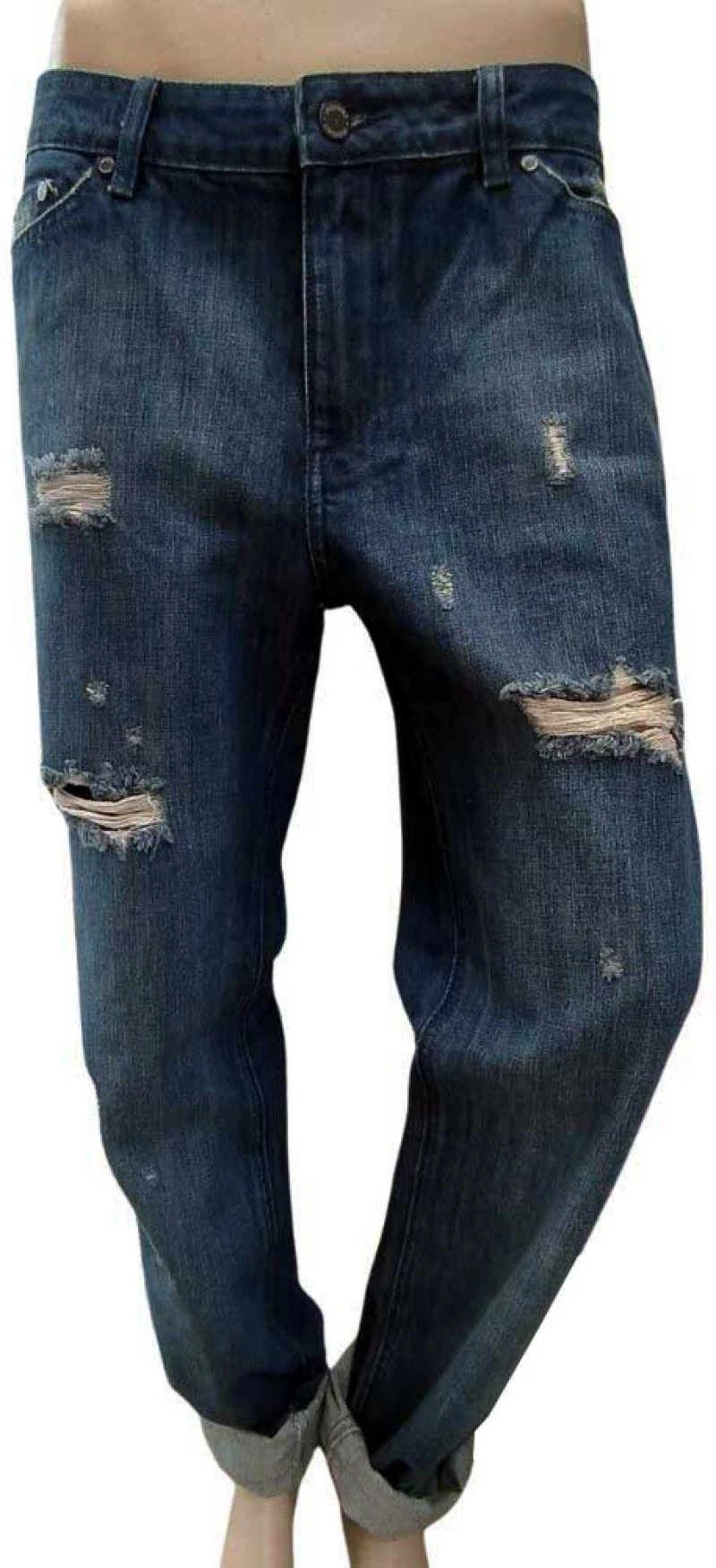 Γυναικείο παντελόνι τζην Insight ManOMan Denim IndigoTrash