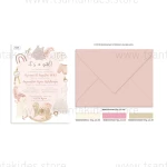 Προσκλητήριο βάπτισης Nursery Clothes TS579