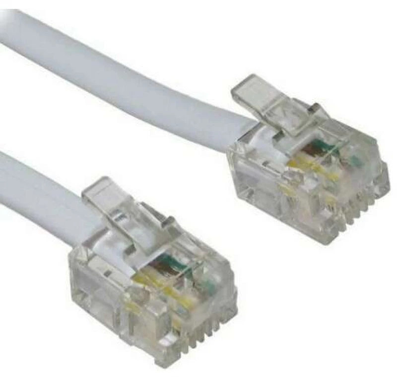 FTT16-304 WHITE Τηλεφ. καλωδίωση 7.5m