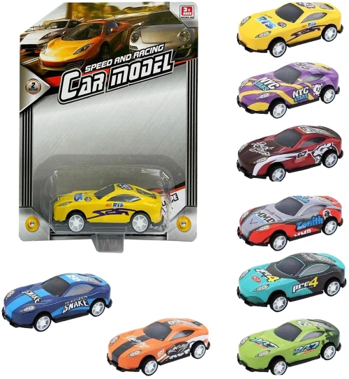 ΑΥΤΟΚΙΝΗΤΑΚΙ 7,5cm DIE CAST, PULL BACK 13x16x4cm ToyMarkt 902297