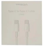 Treqa Καλώδιο ταχείας φόρτισης CA-1015 type-c σε type-c 1m [30502155]