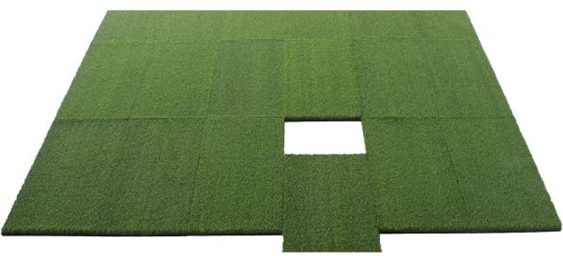 Δάπεδο Λαστιχένιο BeGREEN Active 98x98cm 20mm Πράσινο BEKA Rubber 94475
