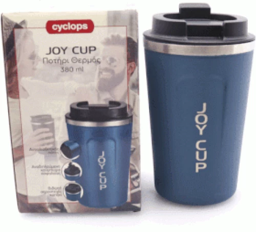 Cyclops Κύκλωψ Θερμός ποτήρι Joy Cup 380 ml Blue