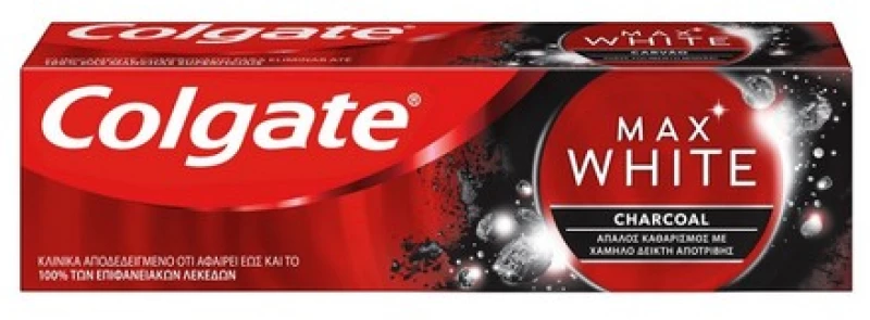 Colgate Max White Charcoal Toothpaste 75ml