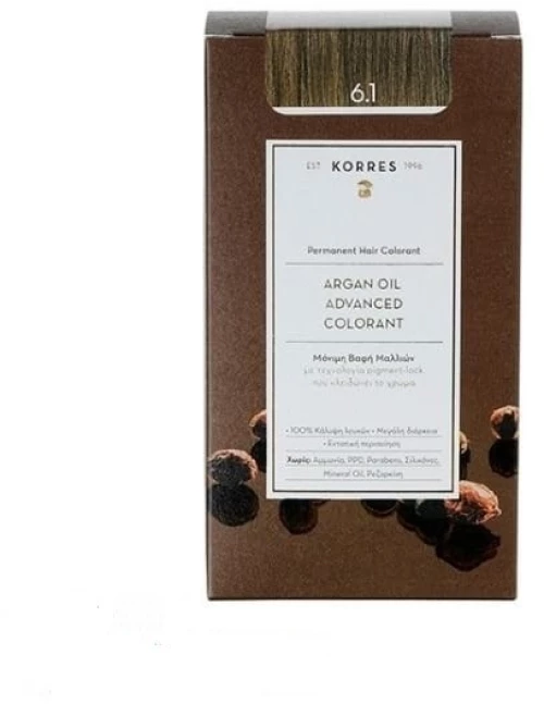 Korres Argan Oil Advanced Colorant 6.1