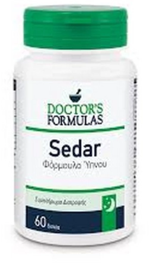 Doctor s Formulas Sedar 600mg Φόρμουλα Ύπνου, 60 Δισκία