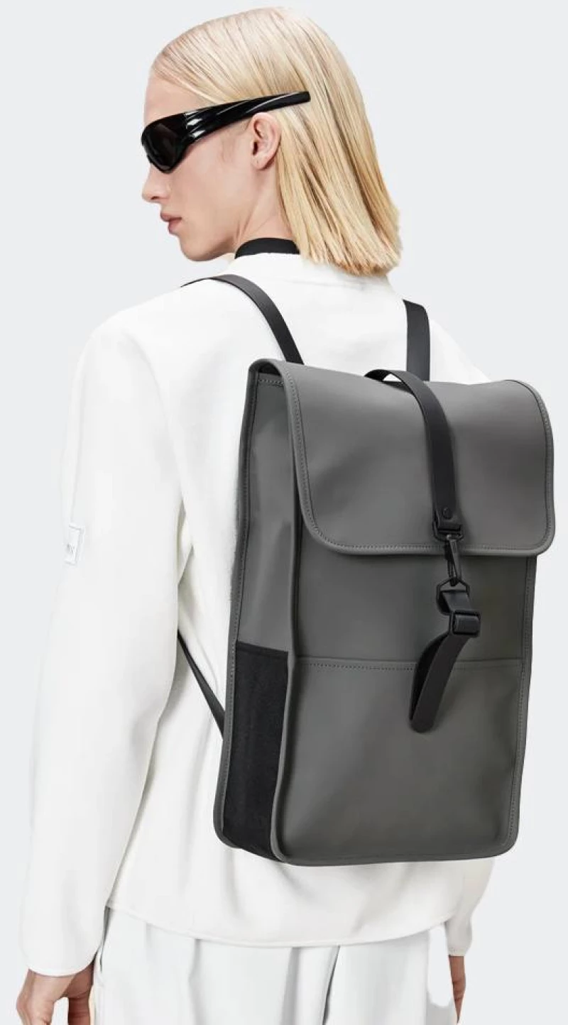 RAINS Backpack GREY - 13000-GREY