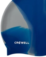 Crowell Multi Flame silicone swimming cap col.19
