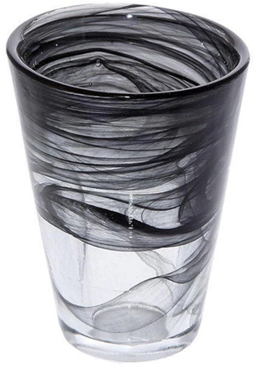Ποτήρι Atlas Alabaster Μαύρο 270ml Φ9x13cm Espiel HOR1018K6