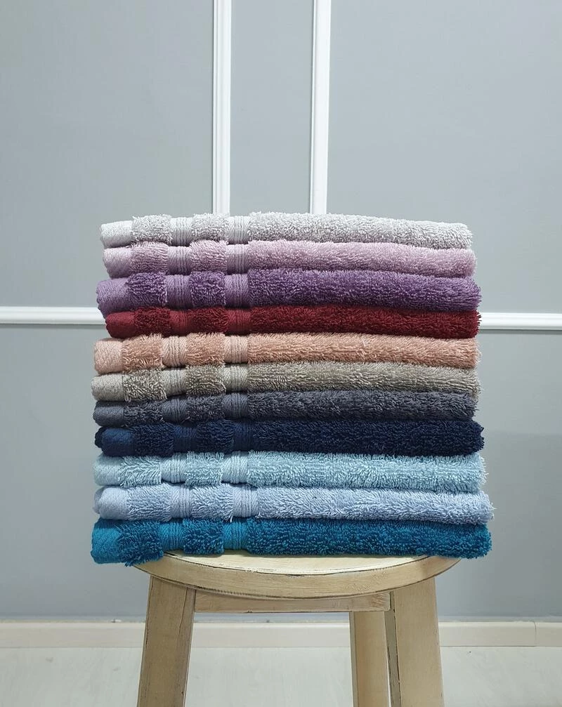 Πετσέτα Προσώπου 50x90cm Βαμβακερή Premium 600gsm Joli Μπορντώ