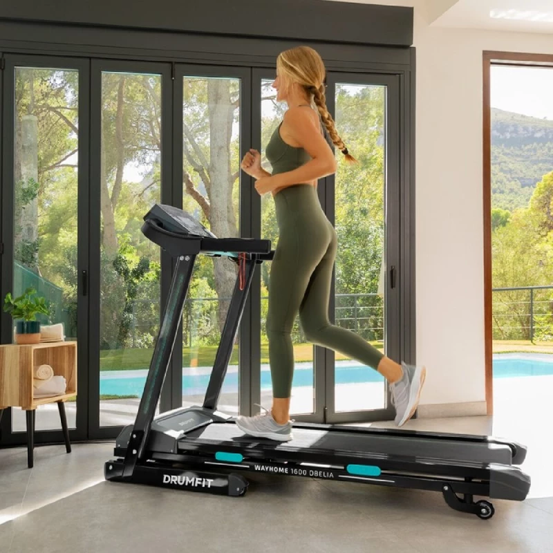 Ηλεκτρικός Διάδρομος Cecotec DrumFit WayHome 1600 Obelia 1500 W 16 Km/h