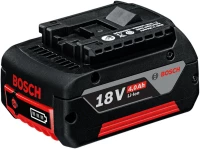 Επαναφορτιζόμενη μπαταρία λιθίου BOSCH Professional GBA 18 V 4 Ah