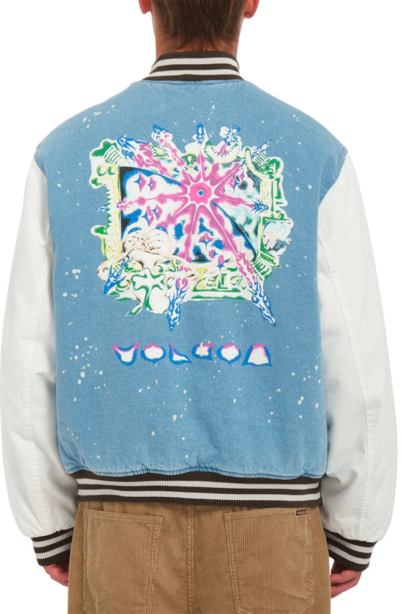 Volcom Sam Ryser Varsity Jacket Multicolor