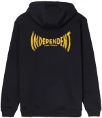 Independent Carved Span Hoodie Black