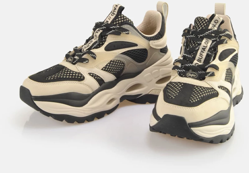 Buffalo Triplet Men Cream Black