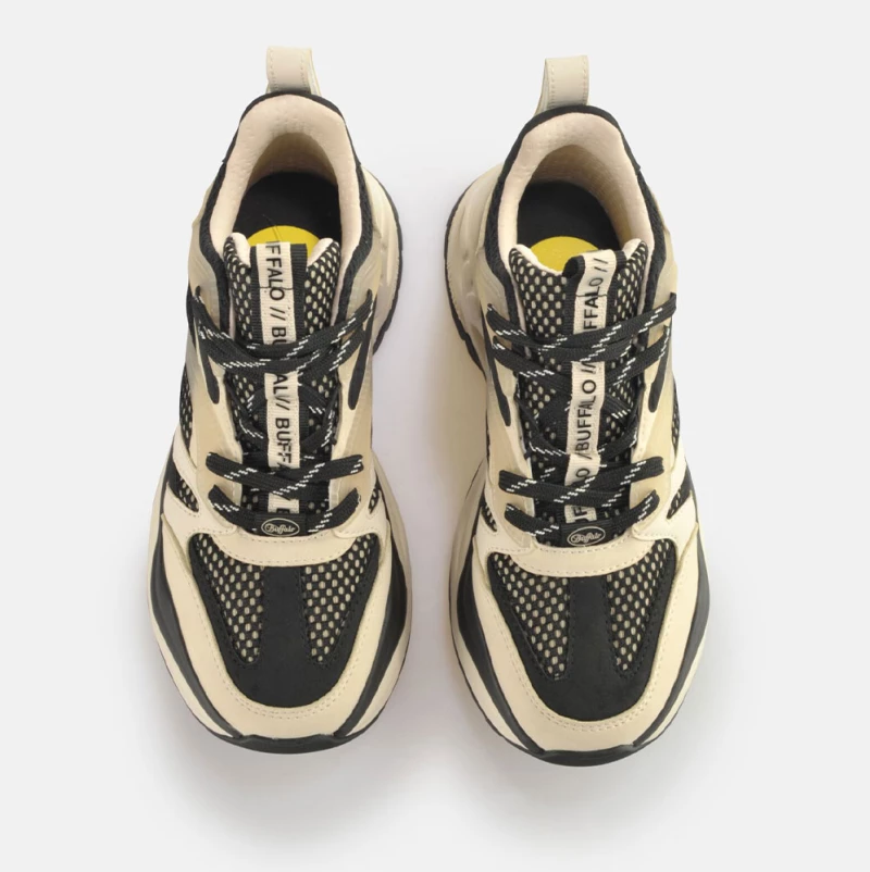 Buffalo Triplet Men Cream Black